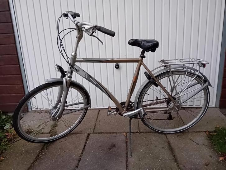 Batavus Zaragoza Herenfiets, Fietsen en Brommers, Fietsen | Heren | Herenfietsen, Gebruikt, Batavus, 57 tot 61 cm, Versnellingen