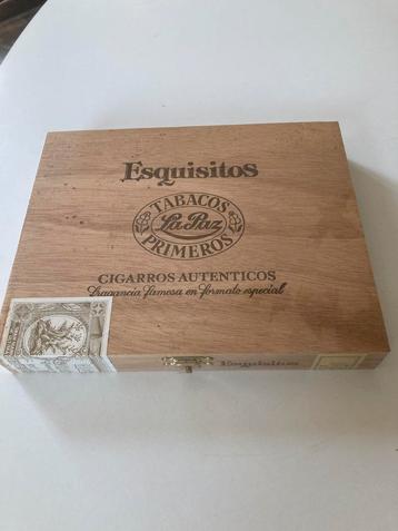 Esquisitos La Paz sigaren in doos, gesealed beschikbaar voor biedingen