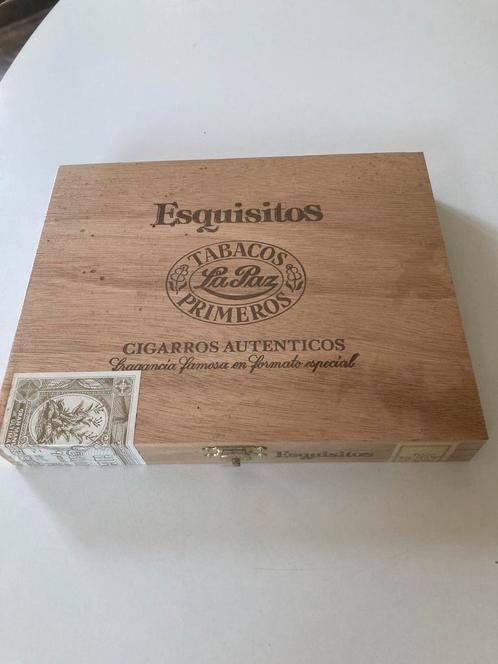 Esquisitos La Paz sigaren in doos, gesealed, Verzamelen, Rookartikelen, Aanstekers en Luciferdoosjes, Nieuw, Tabaksdoos of Verpakking