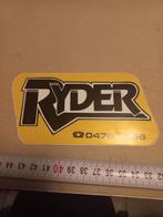 Ryder, Ophalen of Verzenden, Zo goed als nieuw