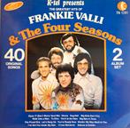 2-LP  FRANKIE VALLI & THE FOUR SEASONS - 40 Hits, Cd's en Dvd's, Vinyl | Pop, Gebruikt, Ophalen of Verzenden