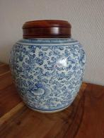 Antiek Chinese gemberpot, Ophalen of Verzenden