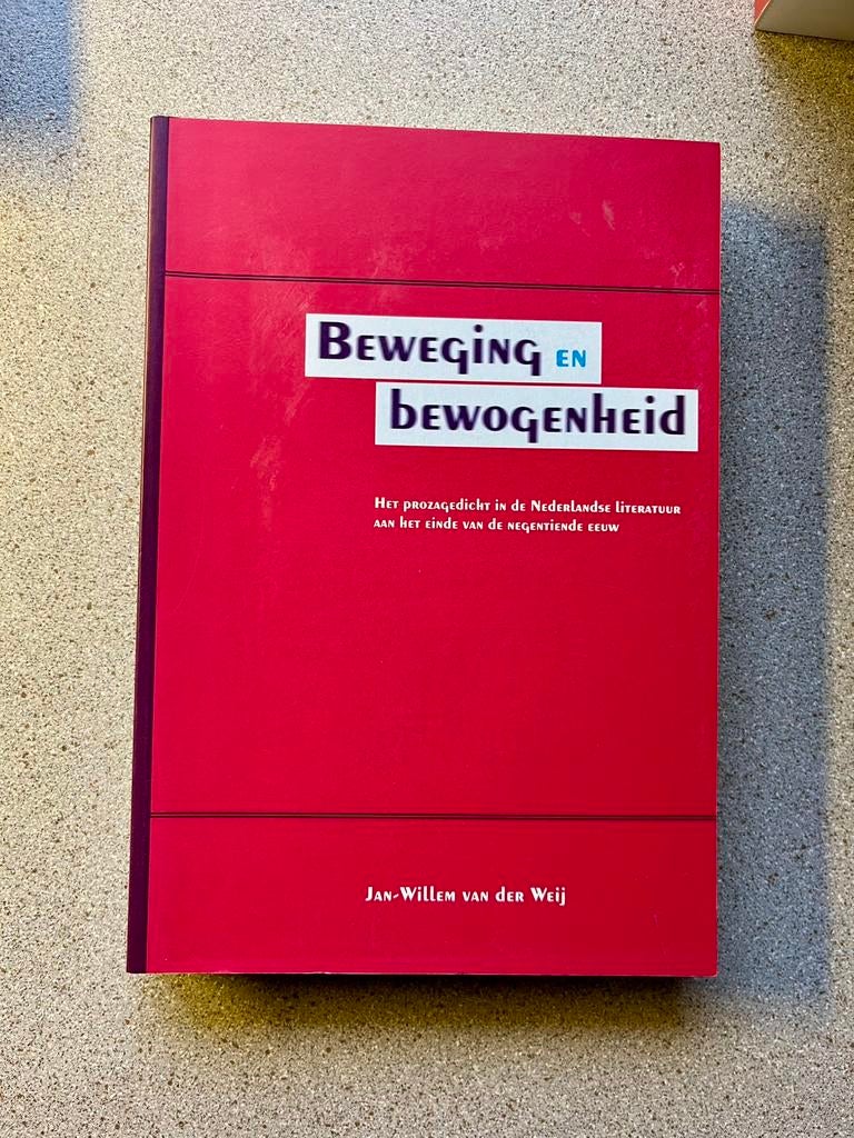 J.W. van der Weij - Beweging en bewogenheid, Boeken, J.W. van der Weij, Sociale wetenschap, Ophalen of Verzenden, Zo goed als nieuw
