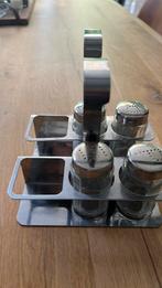 Peper en zout stel, Huis en Inrichting, Ophalen of Verzenden, Zo goed als nieuw, Overige materialen, Pot, Bus of Blik