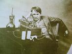 Edison, 100 jaar fonograaf en grammofoon., Antiek en Kunst, Antiek | Tv's en Audio, Ophalen of Verzenden