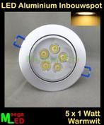 LED inbouwspot spot 5W - 5 watt - Ra Warmwit NDB - 2800K, Nieuw, Plafondspot of Wandspot, Led, Ophalen of Verzenden
