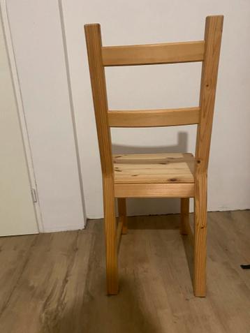 Ikea Ivar stoel - onbewerkt hout, De Baarsjes - afbeelding 2