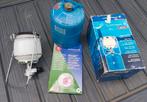 Campingaz tankje 901 met lampje Lumogaz R, Ophalen, Zo goed als nieuw