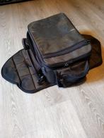 Tanktas met magneten, regenhoes en draagriem, Motoren, Accessoires | Koffers en Tassen, Ophalen, Gebruikt