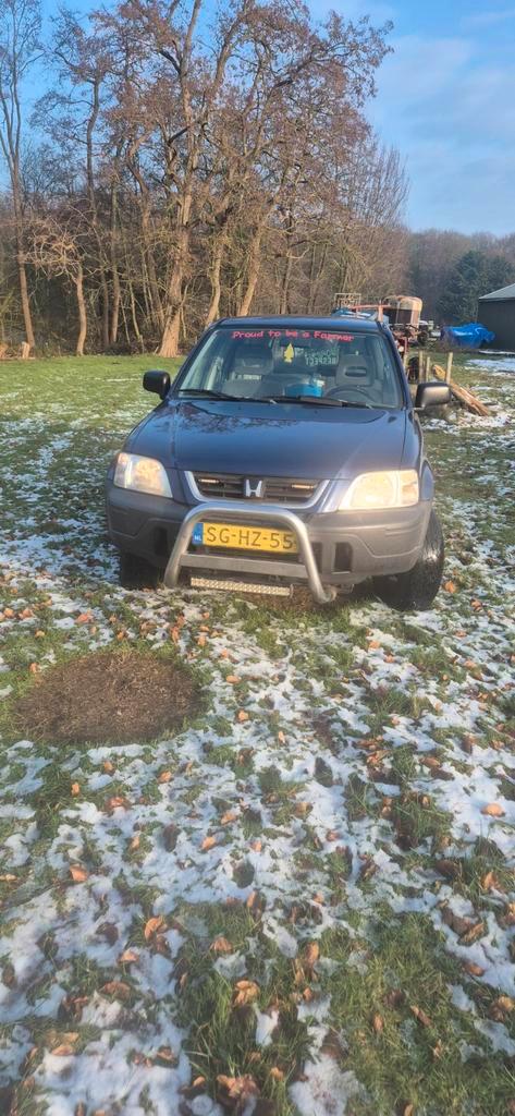 Honda CR-V 2.0 I SRS (both) ABS 4WD 1997 Blauw, Auto's, Honda, Particulier, CR-V, Benzine, SUV of Terreinwagen, Handgeschakeld