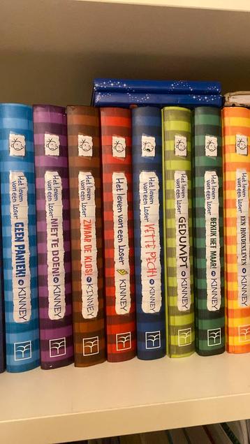 Jeff Kinney - Het leven van een Loser 1-8 beschikbaar voor biedingen