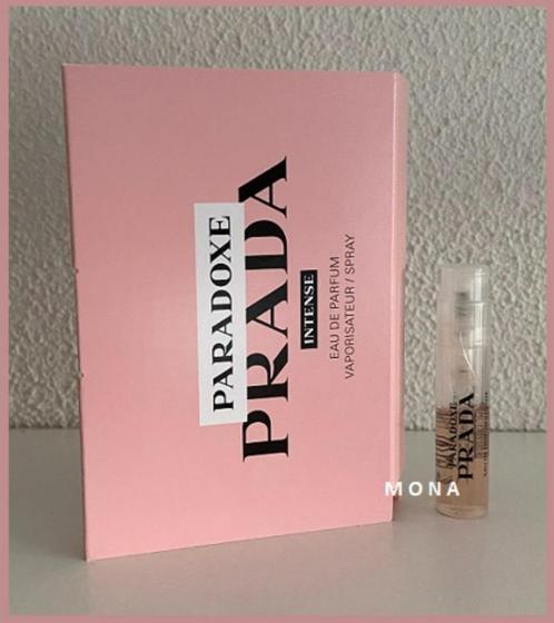 Paradoxe Intense parfum sample proefje tester monster, Sieraden, Tassen en Uiterlijk, Uiterlijk | Parfum, Nieuw, Verzenden