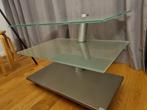 tv meubel Laurens Fisher design glas serie Steps, Ophalen of Verzenden, 25 tot 50 cm, Glas, Minder dan 100 cm