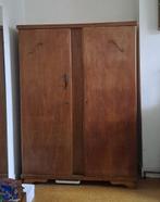 Mooie Vintage Art Deco Kledingkast, Huis en Inrichting, Kasten | Kledingkasten, Ophalen, Gebruikt, 100 tot 150 cm, 150 tot 200 cm