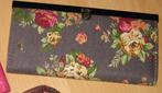 Nieuw portemonnee grijs roze bloemen clip, Sieraden, Tassen en Uiterlijk, Portemonnees, Ophalen of Verzenden, Nieuw, Roze, Met knipsluiting