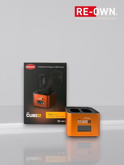 Hähnel ProCube2 - Professionele dubbellader voor Sony (top), Audio, Tv en Foto, Fotografie | Accu's en Batterijen, Zo goed als nieuw