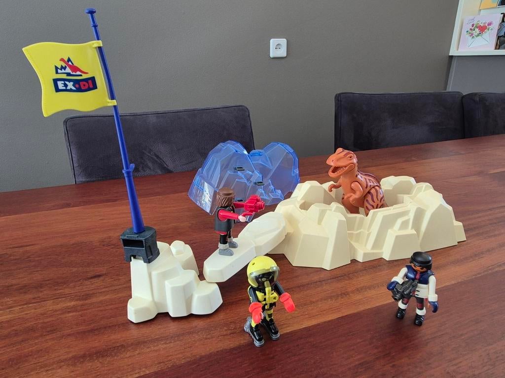 Playmobil grote dinosaurus vindtplaats (3170), Kinderen en Baby's, Speelgoed | Playmobil, Ophalen of Verzenden, Gebruikt, Complete set