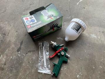 Parkside Spuitpistool Auto - Compressor Spuit Compleet Nieuw beschikbaar voor biedingen