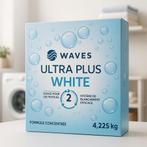 Partij wasmiddel Waves waspoeder voor witte was 4,225 kilo, NHP International, Sales@nhp-international.com, Overige typen, Lange voren 21A