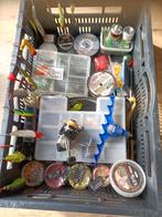 Krat met visspullen in 1 koop, Ophalen, Gebruikt
