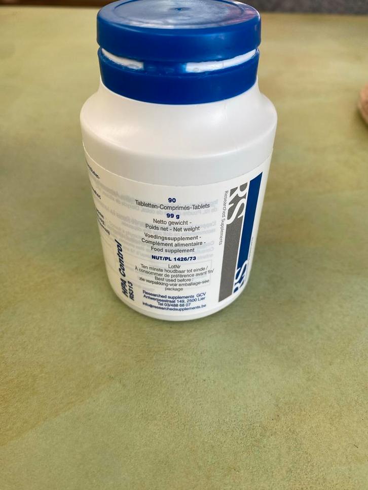 HPA Control RS313 - Bijna Volledig! 88 TBL, Sport en Fitness, Gezondheidsproducten en Wellness, Zo goed als nieuw, Overige typen