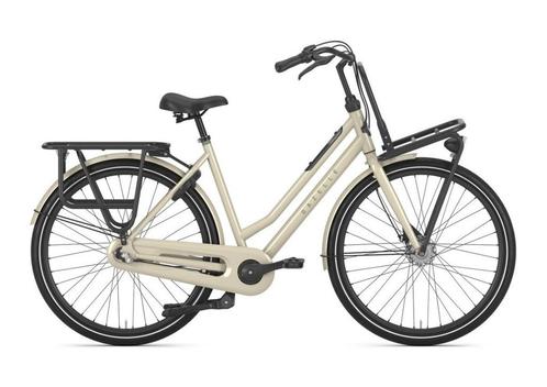 GAZELLE HeavyDutyNL Dames Caramel Khaki Glans 59cm 2025, Fietsen en Brommers, Fietsen | Dames | Damesfietsen, Nieuw, Gazelle, 56 cm of meer