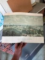 Panorama van Arnhem - Oude Ets/Gravure ca. 1900, Ophalen
