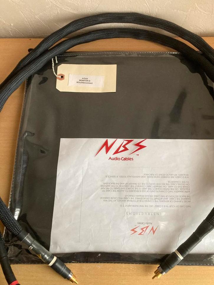 NBS MONITOR 0 interlink 1.20m, Audio, Tv en Foto, Audiokabels en Televisiekabels, Zo goed als nieuw, Interlink-kabel, Minder dan 2 meter