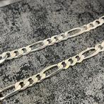 Ketting zilver figaro schakel massief chain italy