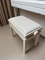Pianokruk wit, Huis en Inrichting, Ophalen, Gebruikt, Overige materialen