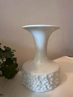Porseleinen witte vaas jaren 70, Ophalen of Verzenden