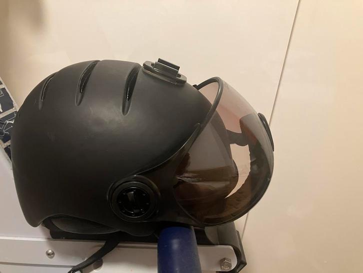 Sinner skihelm met vizier Maat M, Sport en Fitness, Skiën en Langlaufen, Gebruikt, Overige typen, Skiën, Overige merken, Ophalen of Verzenden