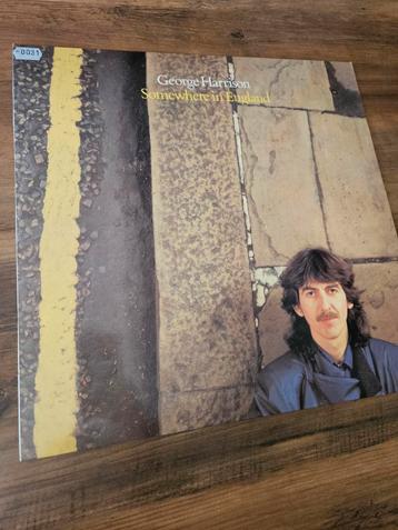 Lp Vinyl George Harrison - somewhere in england beschikbaar voor biedingen