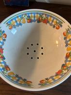 Vintage fruit schaaltje moestuin, Ophalen of Verzenden