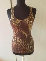 Bruin/goud hemdje - maat L, Ophalen of Verzenden, Maat 42/44 (L), Bruin, Zonder mouw