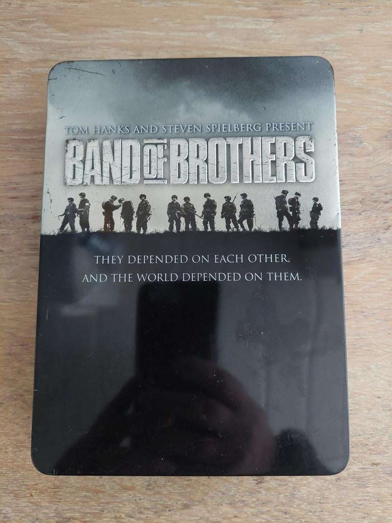 Band of Brothers - Limited Edition Metalen Blik, Gebruikt, Vanaf 16 jaar, Boxset, Ophalen of Verzenden