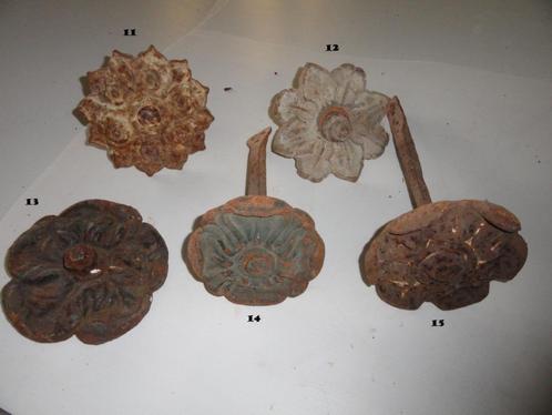 Antieke muurankers / rozetten/ ornamenten, Antiek en Kunst, Curiosa en Brocante, Ophalen