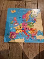 Europa Puzzel van Hout, Ophalen, Gebruikt, 10 tot 50 stukjes, Van hout