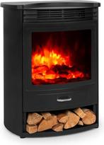 Klarstein Bormio S elektrische haard 950/1900W thermostaat w, Ophalen, Zo goed als nieuw, Vrijstaande haard, Elektrische haard
