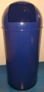 EKO Push prullenbak (40 liter, blauw), Huis en Inrichting, Woonaccessoires | Prullenbakken, Gebruikt, 50 tot 75 cm, 40 liter of meer