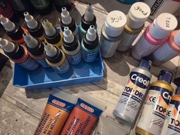 Verf Set - Acryl, Metallic, Glow in the Dark beschikbaar voor biedingen