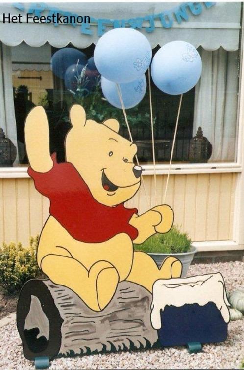 Geboortebord Winnie de Poeh te huur en andere, Kinderen en Baby's, Kraamcadeaus en Geboorteborden, Zo goed als nieuw, Geboortebord