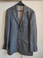 Blauw linnen herencolbert maat 94 (= verlengde maat 50), Ophalen of Verzenden, Zo goed als nieuw, Maat 48/50 (M), Blauw