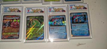 18 graded pokemon kaarten collectie  ex  beschikbaar voor biedingen