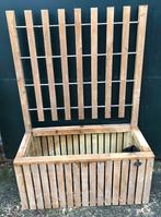 Bloembak Elan met trellis, Tuin en Terras, Ophalen, Zo goed als nieuw, Balkon, 60 tot 100 cm