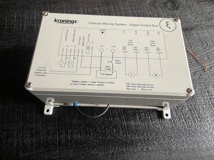 Kronings relaiskast mover vol/half automaat, Caravans en Kamperen, Caravan accessoires, Zo goed als nieuw, Ophalen of Verzenden