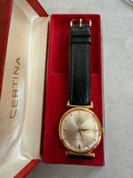 Gouden 18K horloge Certina blue ribbon Automatic, Overige merken, Met bandje, Polshorloge, Goud