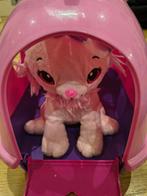 Reismandje met lief poesje en vlinders, Ophalen of Verzenden, Gebruikt, Poes