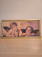 Engelen Kunstprint in Gouden Lijst, Antiek en Kunst, Kunst | Schilderijen | Klassiek, Ophalen of Verzenden