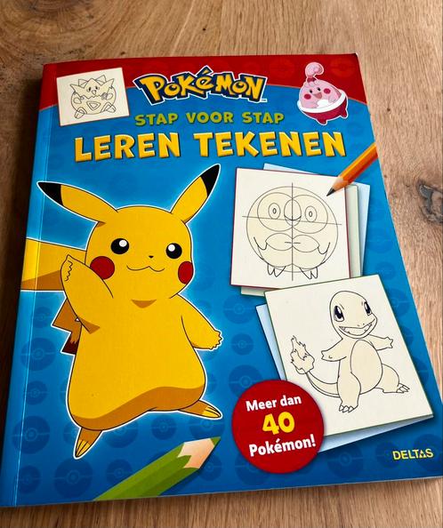 Pokémon - Stap voor stap leren tekenen, Boeken, Kinderboeken | Jeugd | onder 10 jaar, Zo goed als nieuw, Ophalen of Verzenden